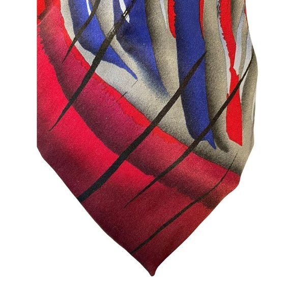 Men's Necktie J Garcia Tie More Arches Collection 17 100% Silk - Picture 2 of 4